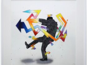 Nick Walker 「The Essence,2023」 （縦61×横61cm、スクリーンプリント）