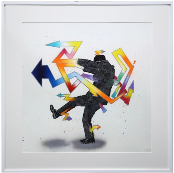 Nick Walker 「The Essence,2023」 （縦61×横61cm、スクリーンプリント）