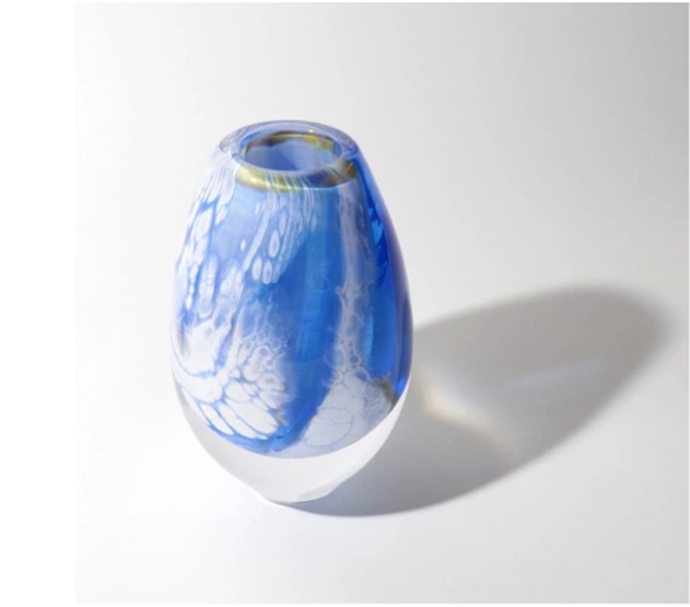 飯田桜子「Fluid（花生）」 （幅10×奥行10×高さ18cm）