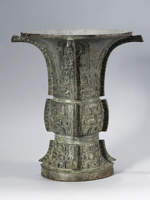 《鼎父己尊》中国・殷後期（前11世紀）泉屋博古館