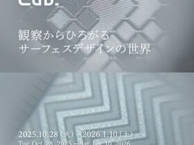 「SURFACE DESIGN Lab. ―観察からひろがるサーフェスデザインの世界―」DNPプラザ