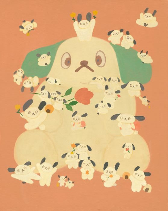 「Happy together!」

30F

アクリル、キャンバス