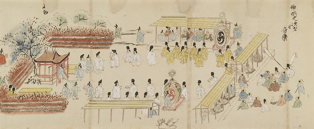 春日祭礼之図（部分） 江戸時代（19世紀） 奈良・春日大社