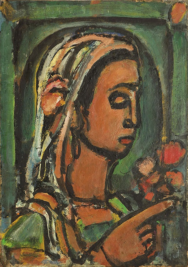 ジョルジュ・ルオー 《クマエの巫女》 1947年　パナソニック汐留美術館