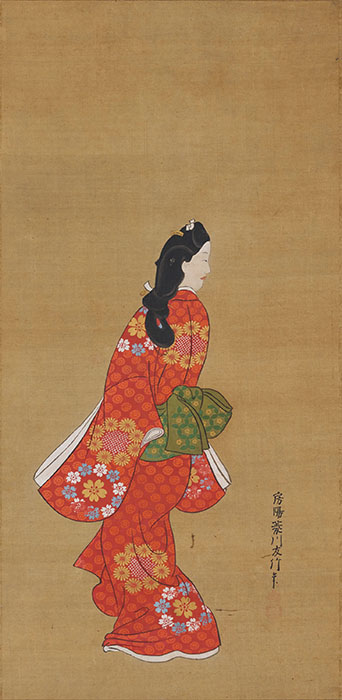 菱川師宣 《見返り美人図》江戸時代(17世紀)東京国立博物館蔵