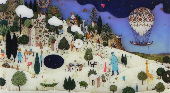 「ミミランド バルバルの丘」 クリアグラフ 41 × 72.8 cm