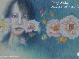 安藤真司「ドローイング ガラス絵 版画」Hideharu Fukasaku Gallery Roppongi