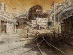 棚町宜弘《過日》2017年（部分）栃木県立美術館所蔵