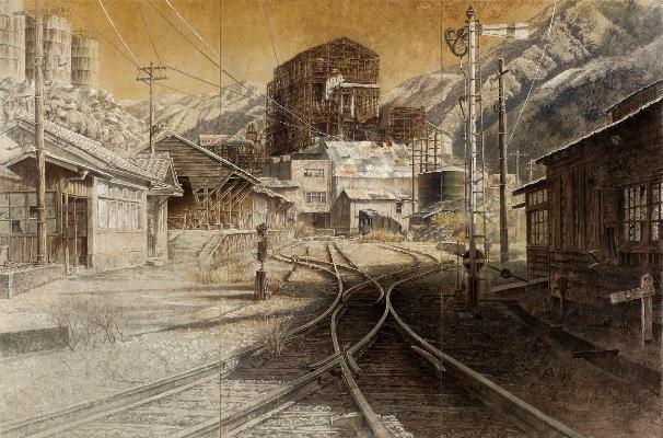 棚町宜弘《過日》2017年(部分)栃木県立美術館所蔵