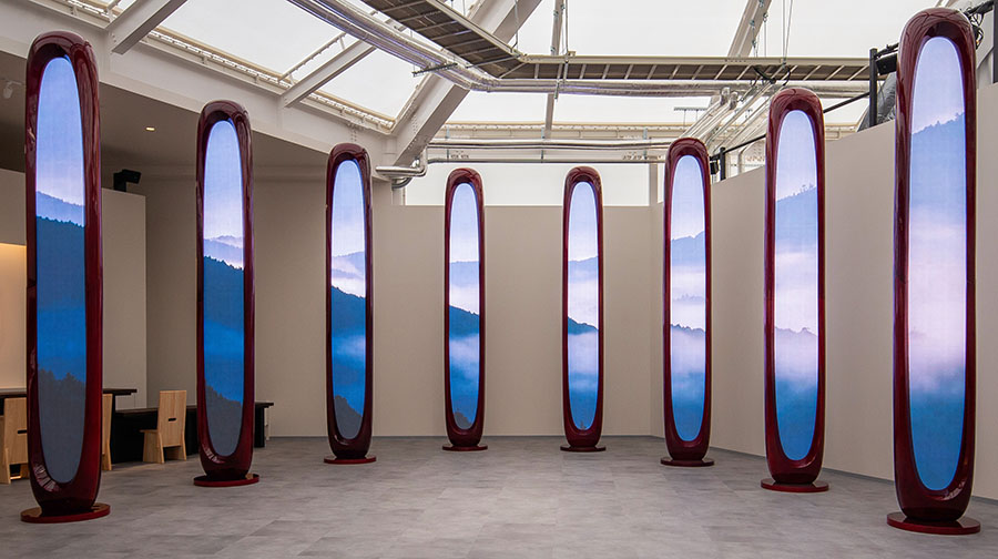 吉本英樹《EXPO2025 和歌山ゾーン トーテム》2025年