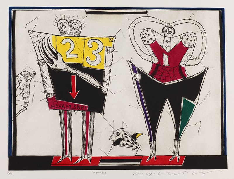 《23番街の悪漢》1981年　作家蔵