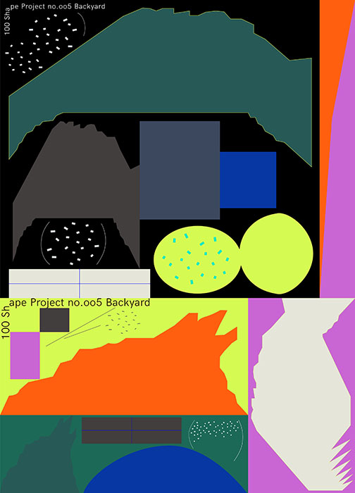 「100 shapes project」 Yang Qiao Ran