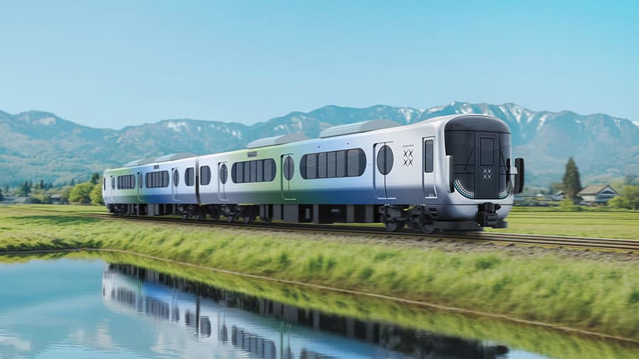 特別展示：鈴木啓太「JR城端線・氷見線の新型車両」