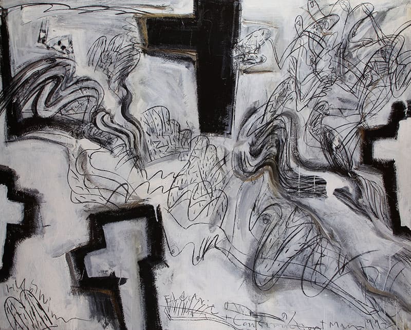 《WIRE MAN No.1》1992年　作家蔵