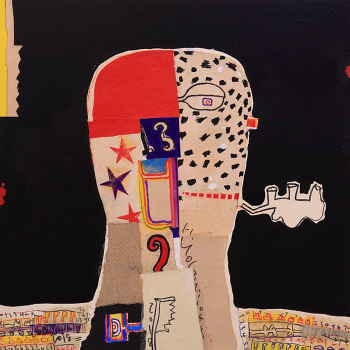 《寓意の顔・2018》2018年　作家蔵