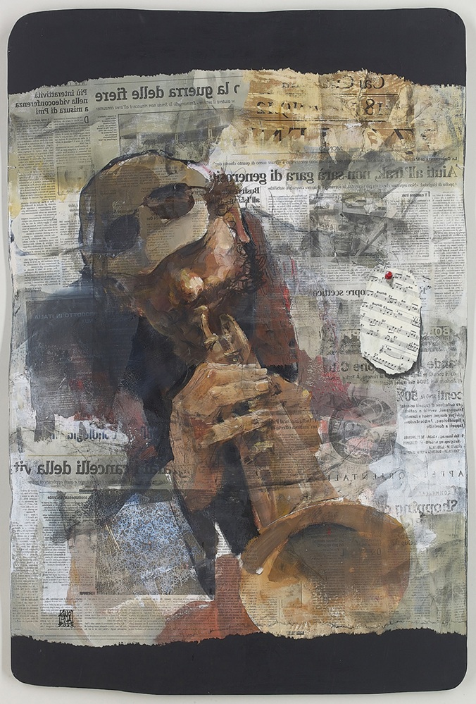 「Jazz Player Ⅳ」

30号変形