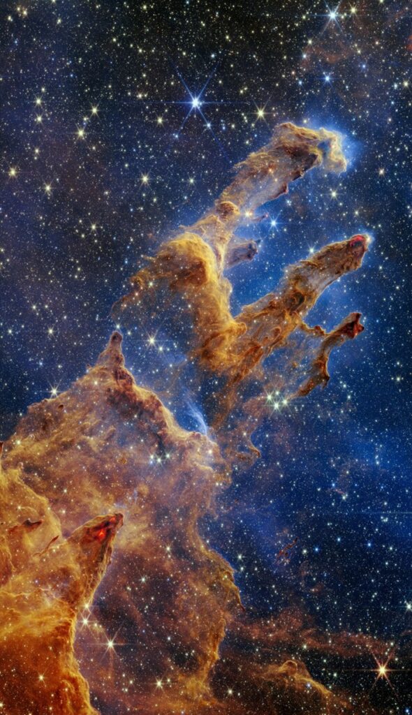Pillars of Creation」　 ⓒNASA, ESA, CSA, STScI