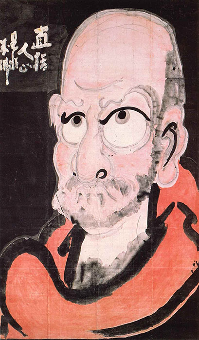 白隠慧鶴「達磨像」江戸時代（18世紀）万寿寺※11/22～12/21展示