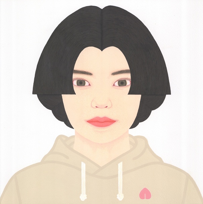 加藤正臣「桃太郎2025」30×30cm