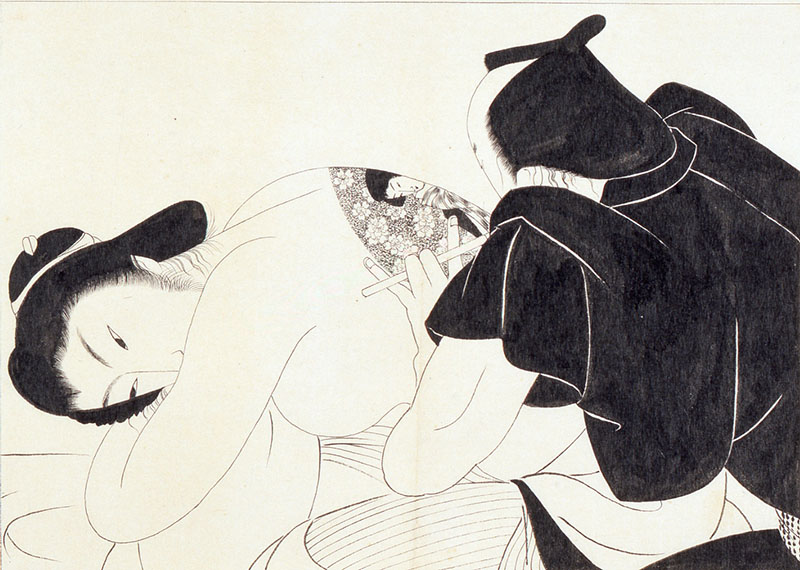 【後期展示】《雪の朝》大正13(1924)年頃　絹本着色　埼玉県立近代美術館蔵