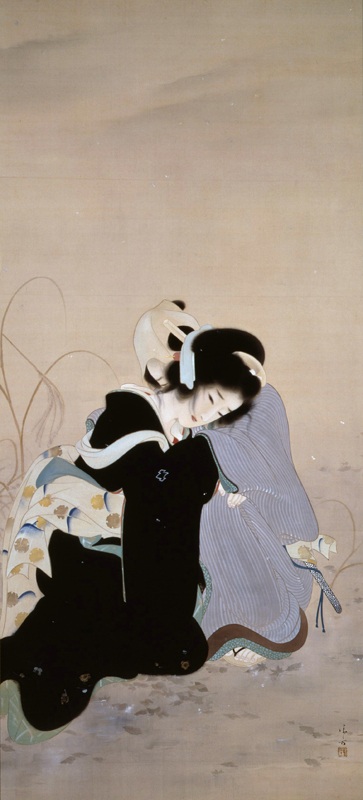 鏑木清方《薄雪》　福富太郎コレクション資料室
©︎ Kiyoo Nemoto 2025/JAA2500120