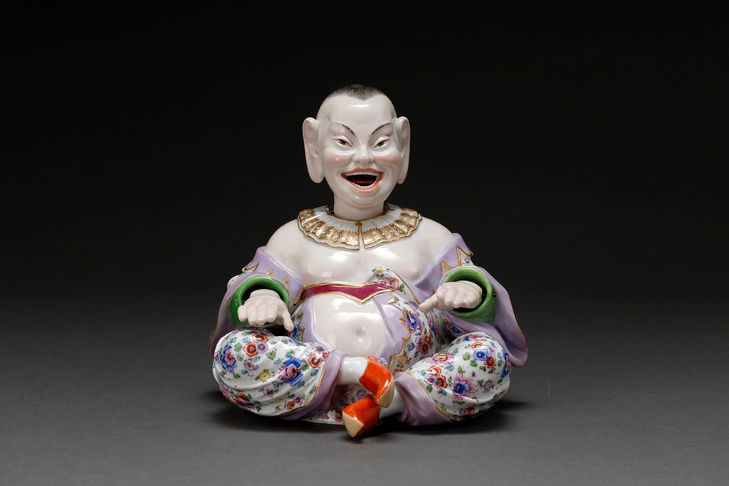 <マイセン> パゴタ 19世紀末頃 高さ:17.5㎝