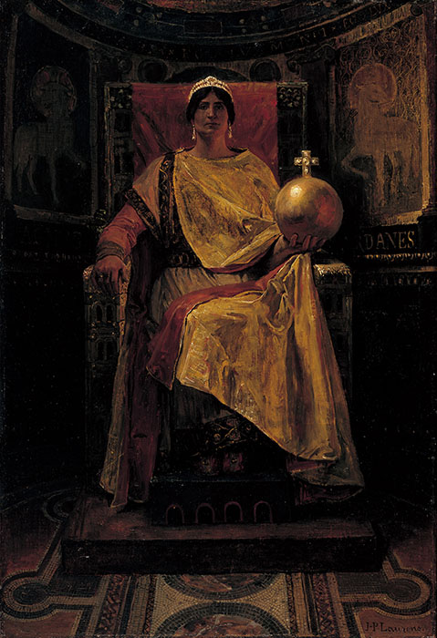 ジャン=ポール・ローランス《イレーヌ》1896年 府中市美術館