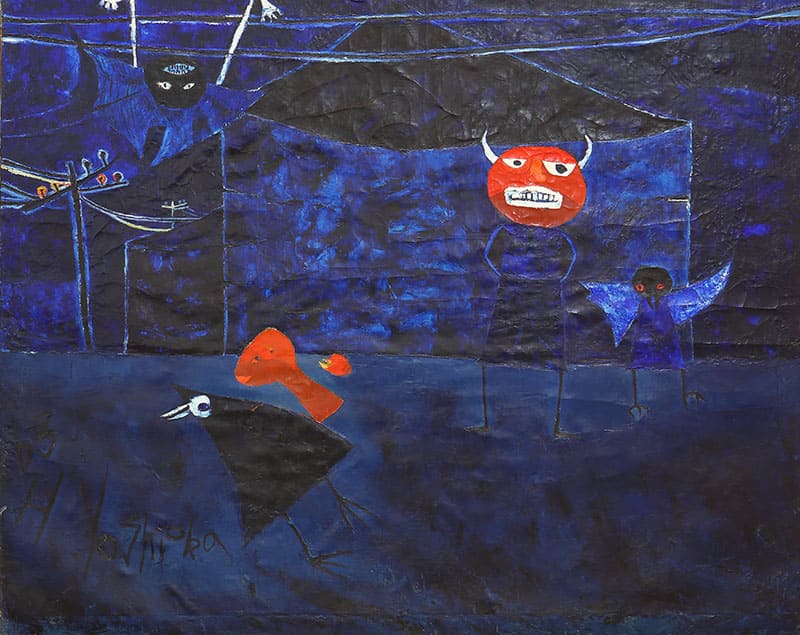 《オニゴッコ》1963年　作家蔵