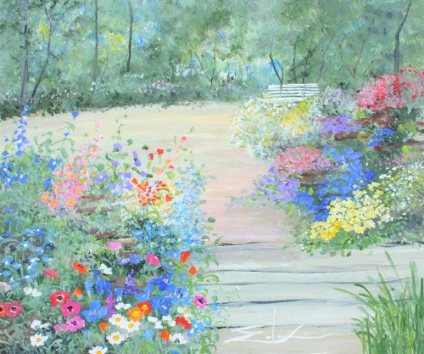 「プレザント デイ」
50.8×61cm