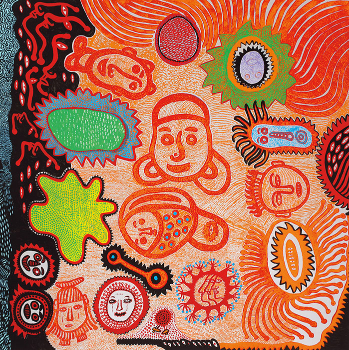 《我が幼なかり日々の全て》2016年 © YAYOI KUSAMA