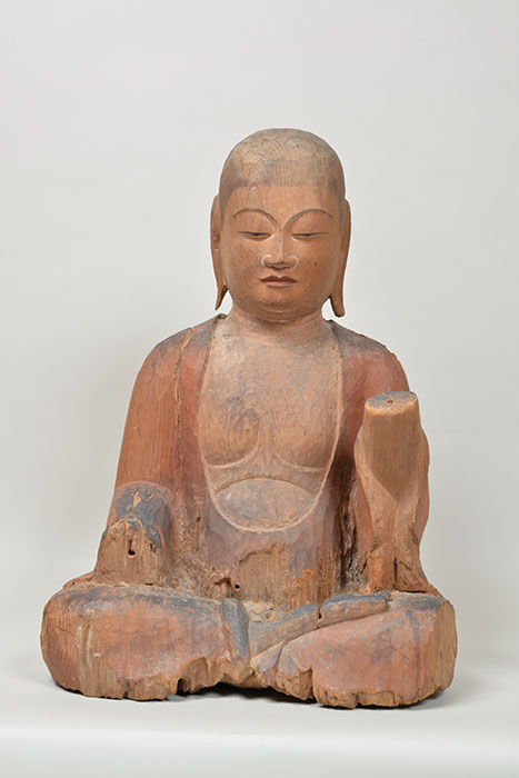 「八幡三神像　木造僧形八幡神像」平安時代（12世紀）　重要文化財　奈多宮