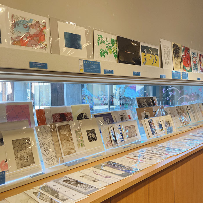 学生作品販売(ミュージアムショップ)