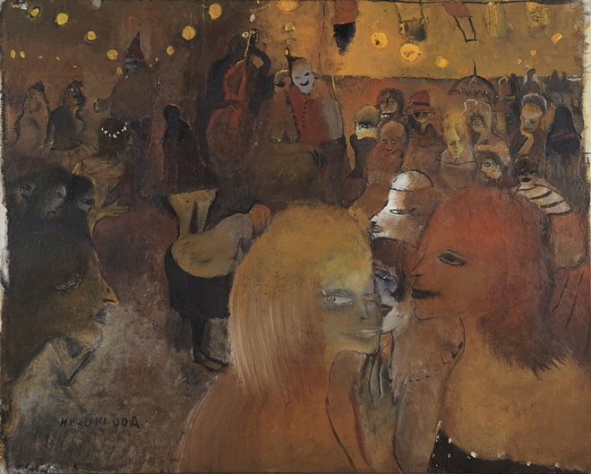 パリ祭　　油彩　　73.0×91.0 cm