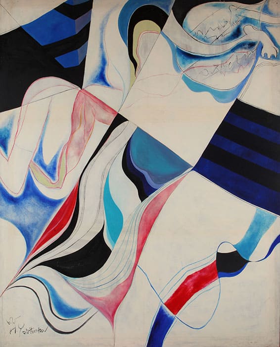 《変身》1966年　作家蔵