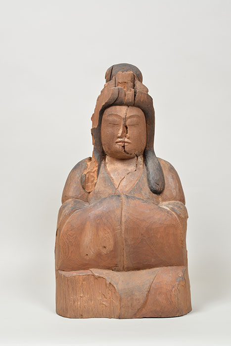 「八幡三神像　木造女神坐像（比売大神）」平安時代（12世紀）　重要文化財　奈多宮