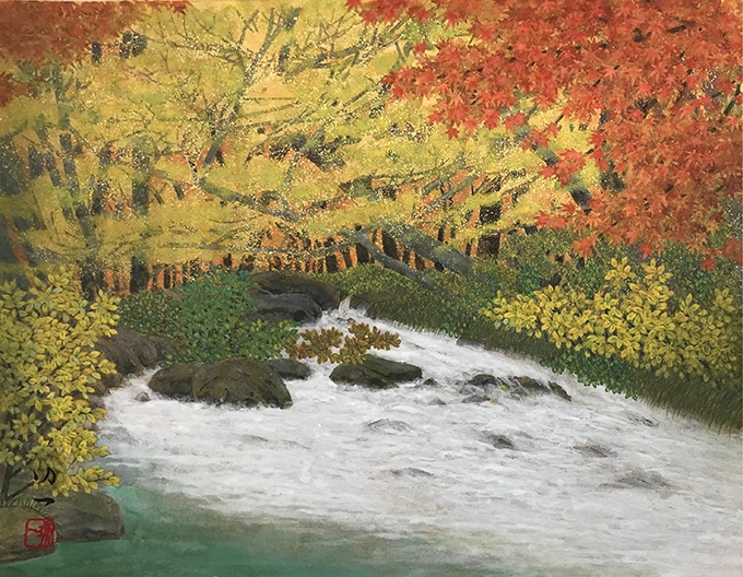 「奥入瀬の秋」10号