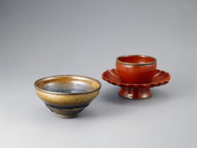 《黄天目茶碗　銘 鷰》中国・元～明時代（14～15世紀） 泉屋博古館東京