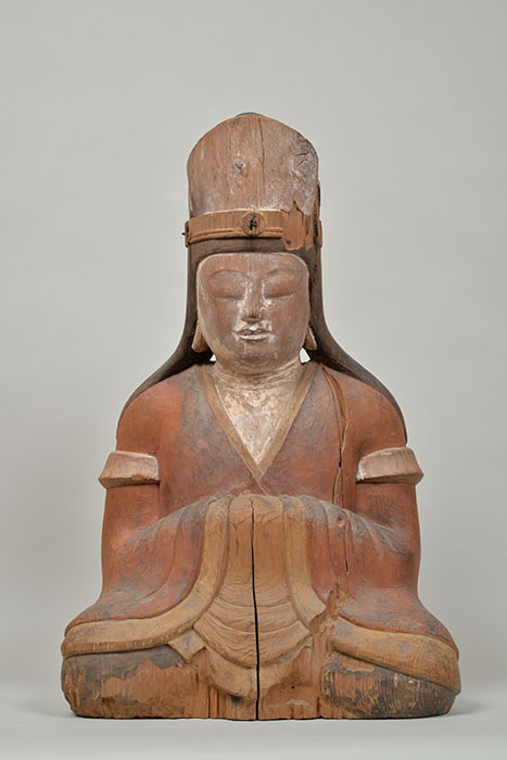 「八幡三神像　木造女神坐像（神功皇后像）」平安時代（12世紀）　重要文化財　奈多宮