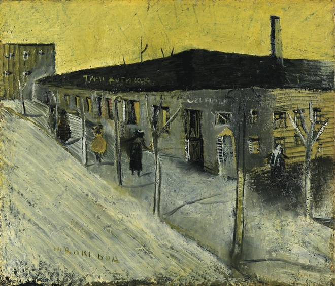 風景　　油彩　　45.5 x 53.0 cm