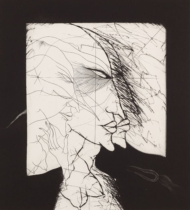 《鳥女幻想 F》1974年　作家蔵