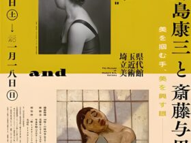 企画展「野島康三と斎藤与里—美を掴む手、美を興す眼」埼玉県立近代美術館