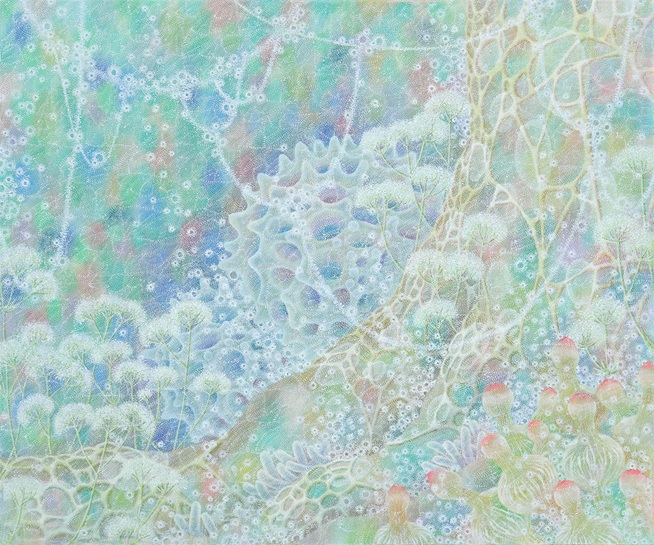 馬渕 晃子「みおと」</span><br />F12、油彩
