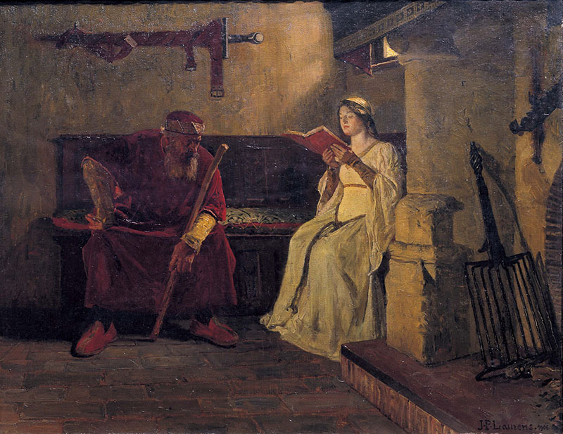 ジャン=ポール・ローランス《年代記》1906年　泉屋博古館東京