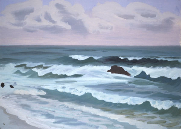 山本鼎《海》1940年