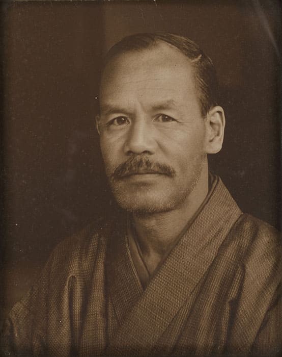 観山肖像写真　個人蔵