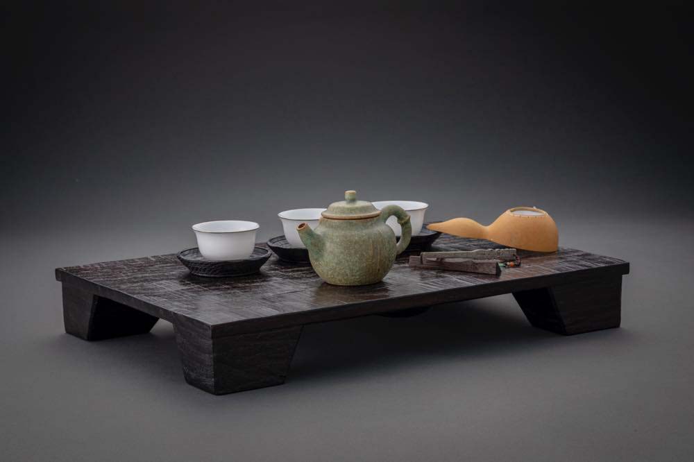 沢栗香炉台 W39×D26.7×H5.5cm