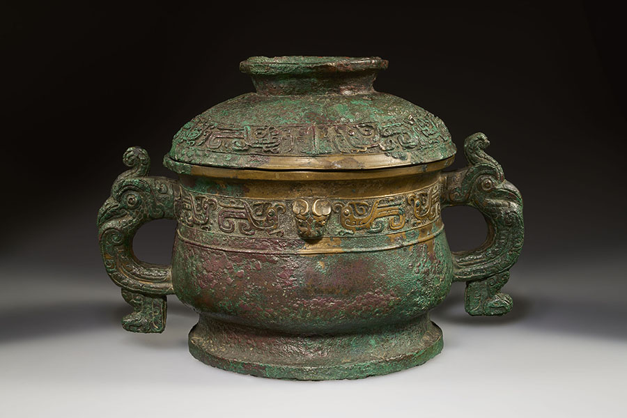 《彔簋》　西周中期（紀元前10世紀）　泉屋博古館