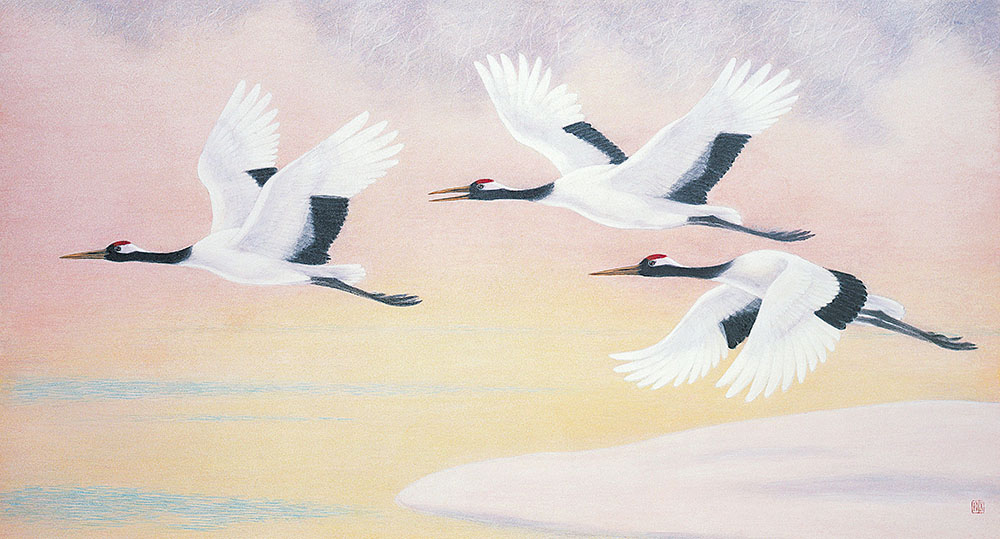 内藤五琅《晨翔》