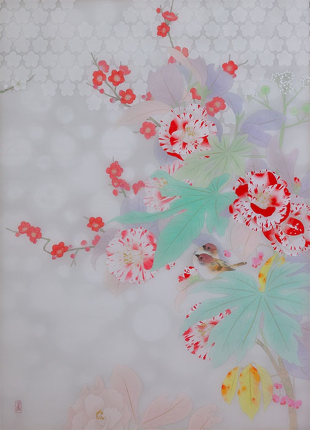 西嶋豊彦《四季光彩図～冬～》2025年