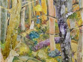 作品名：pave the way サイズ：162 ×130.3cm